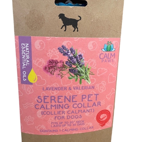Calm Paws Essential Serene Calming Dog Collar 20" Support Lasts Up To 30 Day 1Ct - Picture 1 of 1